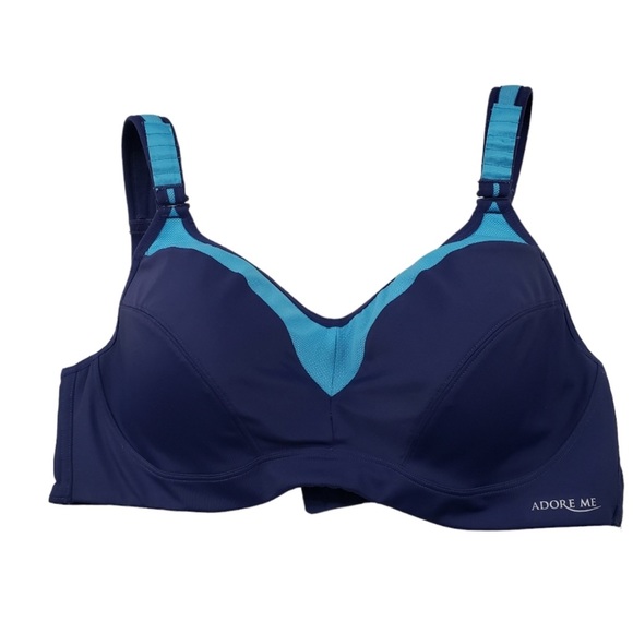 NWT Black Smoked Neon High Impact Sport Bra PLUS Countour Padded - Picture 10 of 16